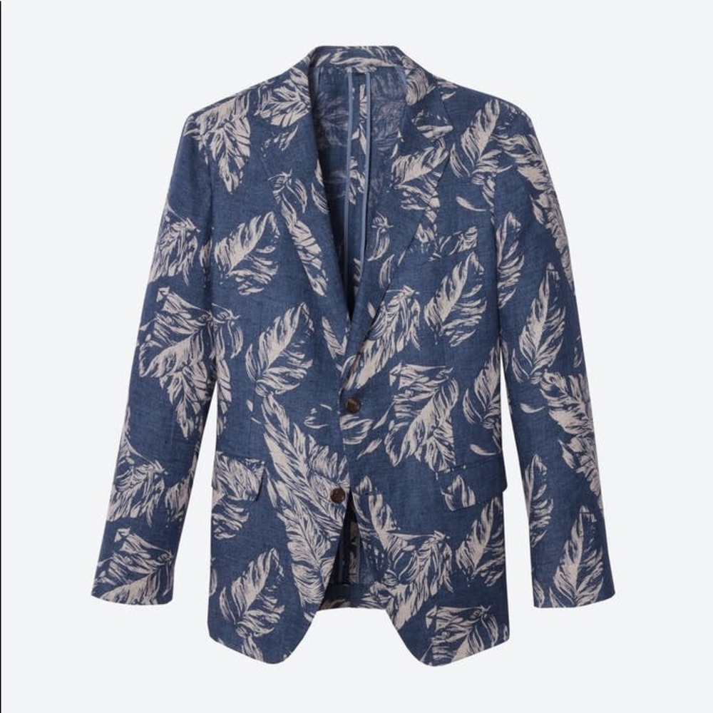 Bonobos Unconstructed Floral Blazer